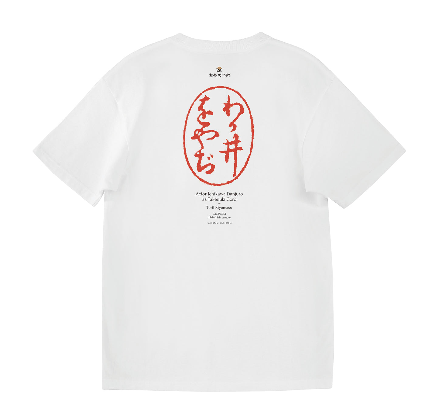 Actor Ichikawa Danjuro as Takenuki Goro